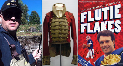 Bass, Redcoats, Indian Burial Grounds, and Flutie Flakes in Natick massachusetts