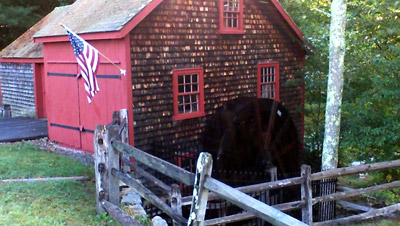 Kingsbury Pond in medfield massachusetts